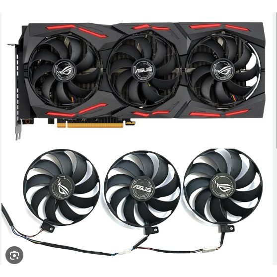 พัดลม VGA ใหม่ ASUS ROG STRIX RTX 2060,2070S,2080TI RX5700XT