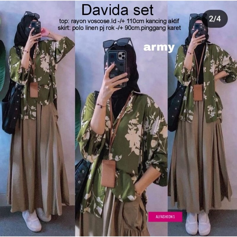 Davida SET โดย Alfashion | สูทเท่ๆ เสื้อลายดอก