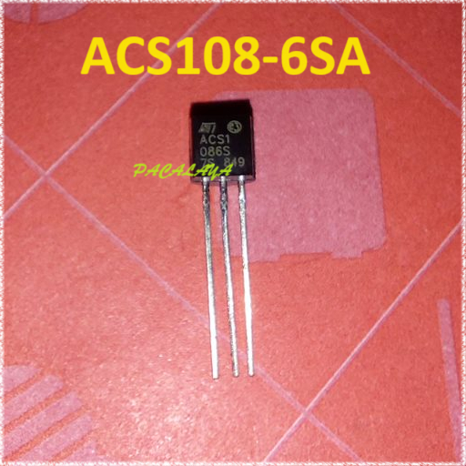 ACS108-6SA ACS108 ACS1086S Triacs ปกป้อง AC Swith Original