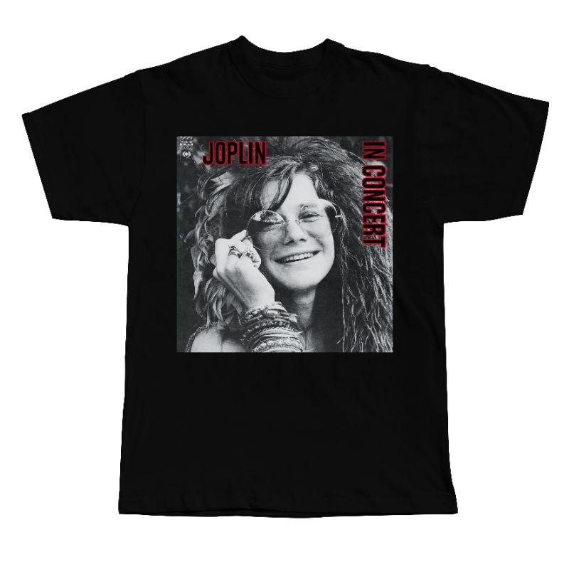 Janis Joplin - ในเสื้อยืดคอนเสิร์ต