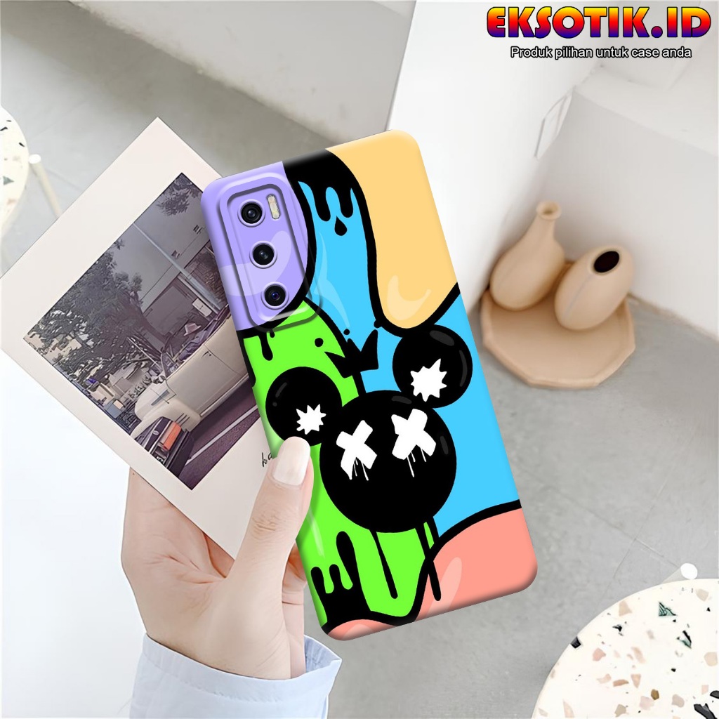 เคส Vivo V20 SE - เคส Vivo V20 SE - เคสแฟชั่นล่าสุด - Vivo V20 SE Silicone - Cool and Cute Motips - 