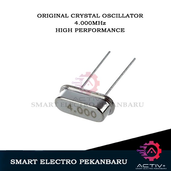 ต้นฉบับคริสตัล 4.000MHZ XTAL OSCILLATOR 4000 Mhz CRYSTAL OSSILATOR 4Mhz 4.000 Mhz 4MHZ 4,000 4000MHZ