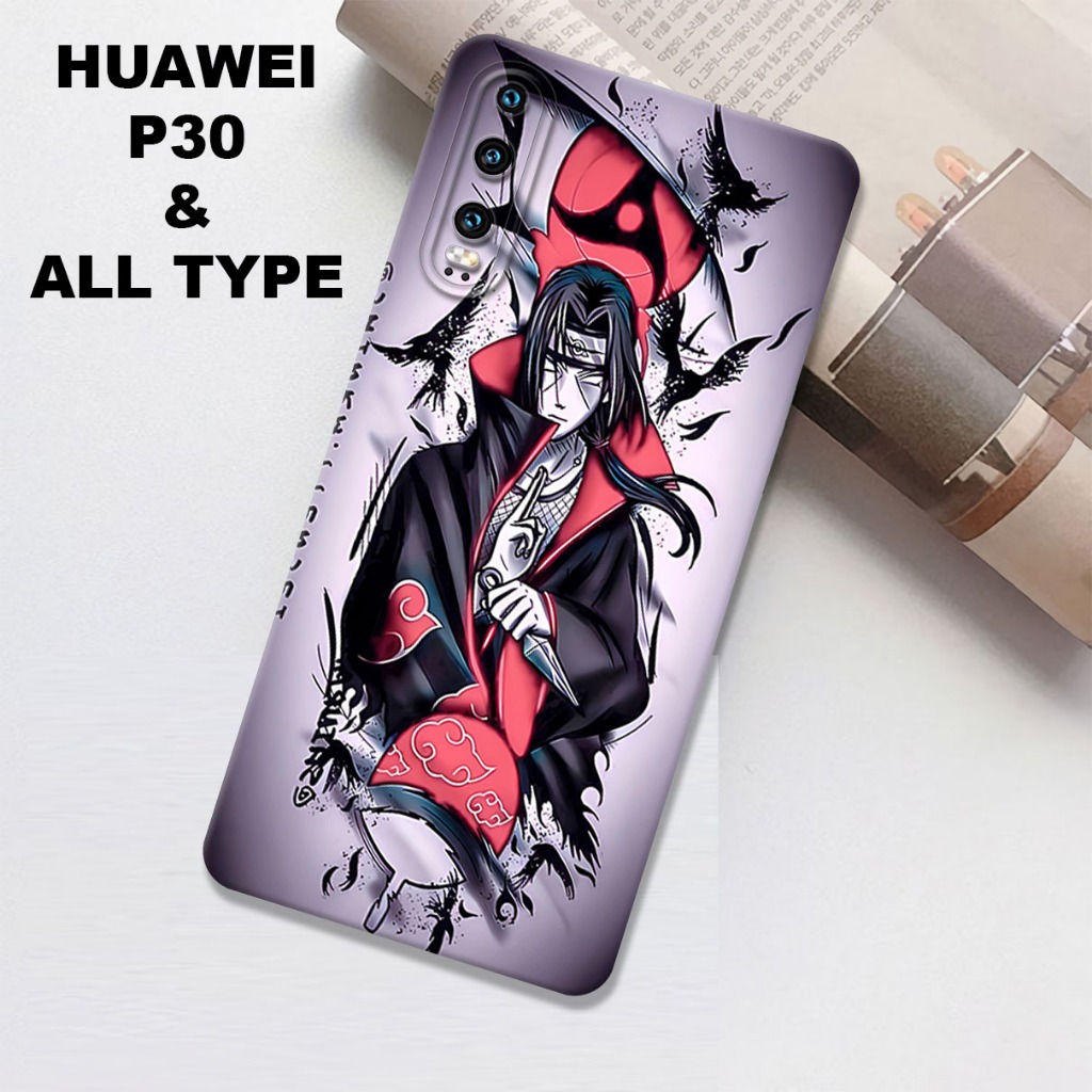AC9/SOFTCASE PROCAMERA HUAWEI P30 และ ALL TYPE 30 lite 30 pro NARUTO ANIME MOTIF/SOFCASE/SILICON/SIL