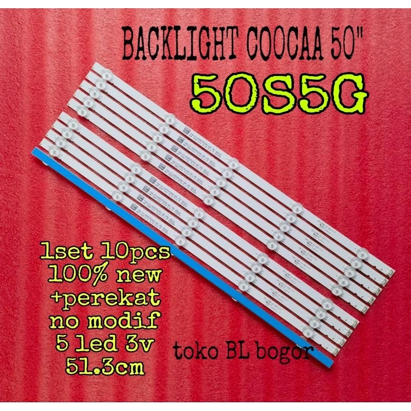 Coocaa ไฟแบ็คไลท์ Led ทีวี Aglaonema coca koka 50S5G 50S5G