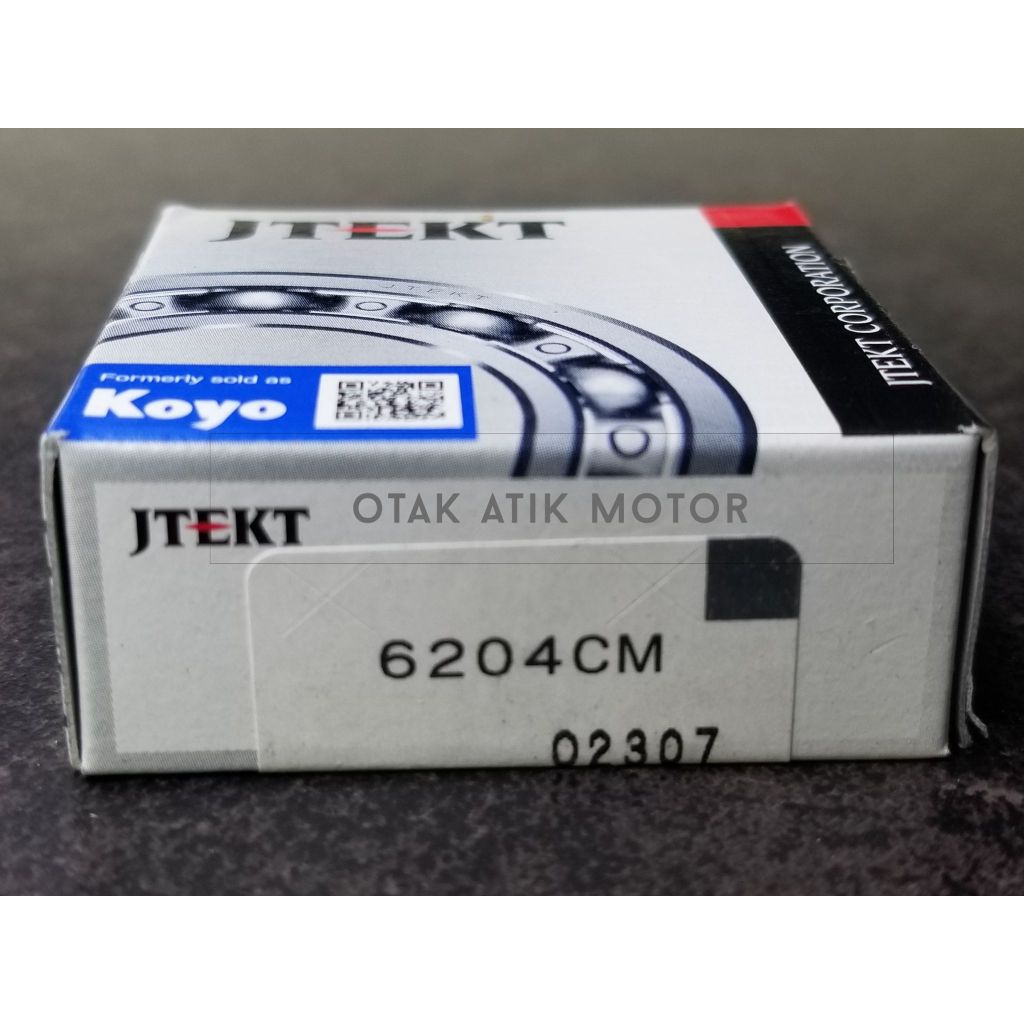 Bearing Bearing 6204 (เปิด / 2 ด้าน ไม่มีฝาปิด) KOYO / NIS / NTN / ฯลฯ