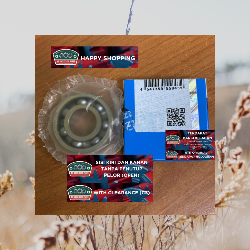 BEARING 6203 C3 NTN ORIGINAL 6203/6203C3