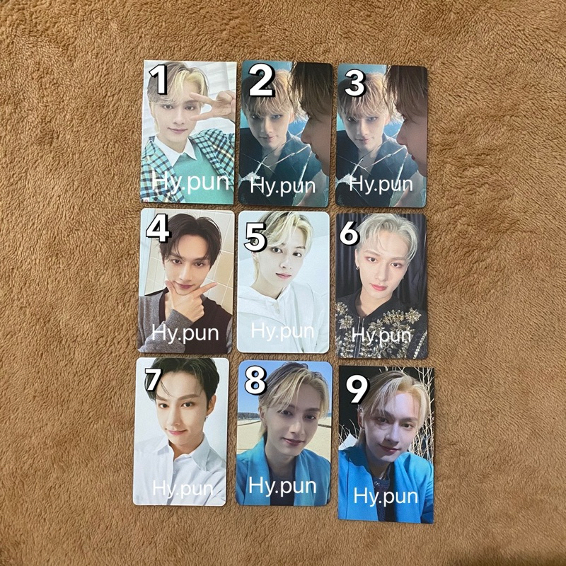 Seventeen PHOTOCARD JUN BETS INCOMPLETE FML