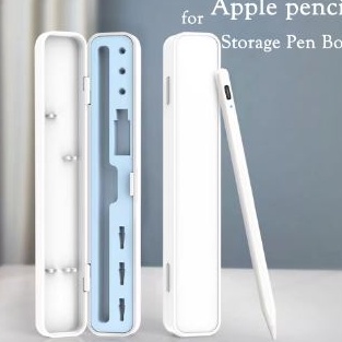 กล่องเก็บปากกาสไตลัสแท็บเล็ต พร้อมกล่องเก็บ 911112Th Gen กล่องดินสอสไตลัส แบบพกพา สําหรับ Apple Pencil Gen 1 Gen 2 Stylus