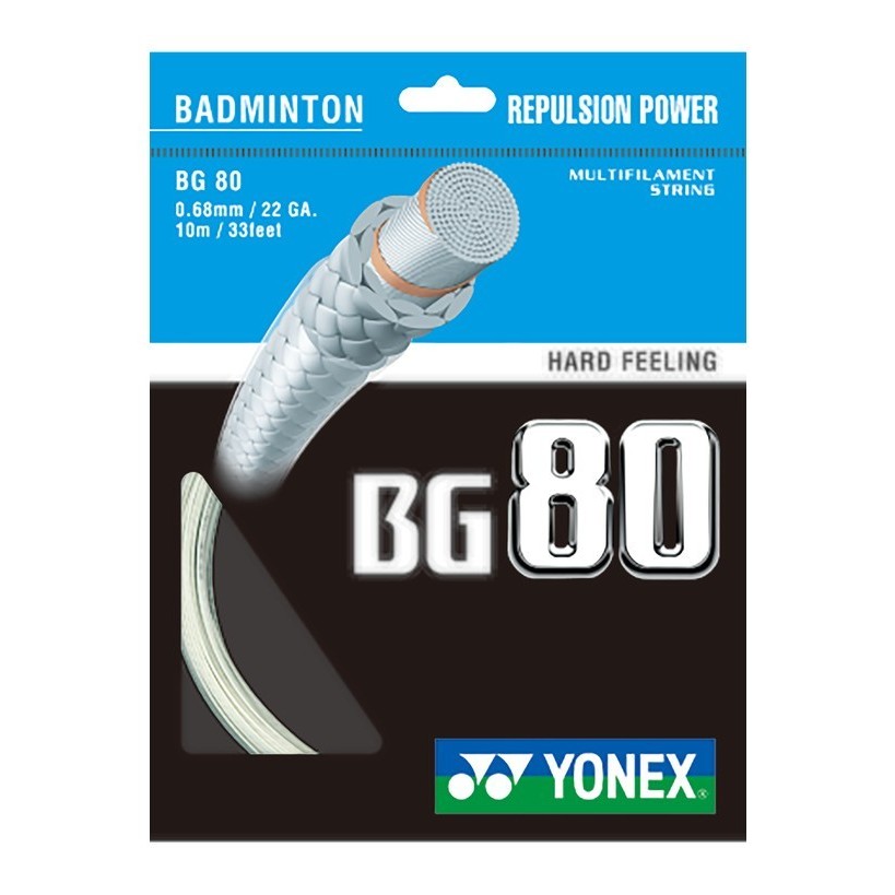 YO NEX STRINGS - ตัวต่อแบดมินตัน BG 80 BG80 พระอาทิตย์ขึ้นดั้งเดิม
