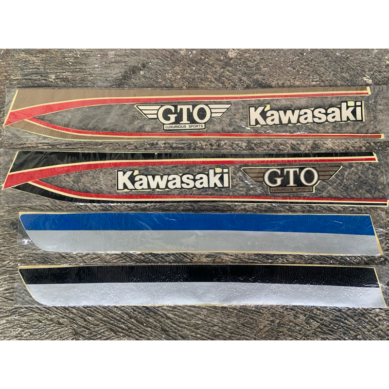 สติกเกอร์ลอกลาย สําหรับ Kawasaki GTO