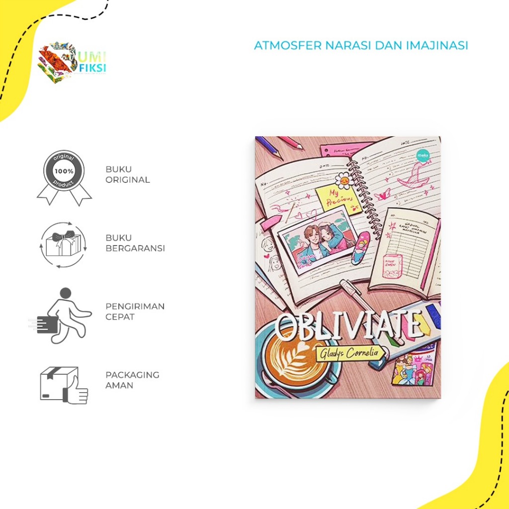 หนังสือนิยาย - Obviate - Gladys Cornelia - Moka Media - Bumifiksi