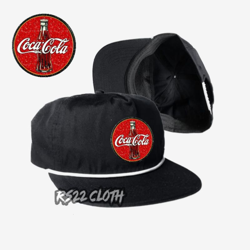 Coca-Cola Snapback หมวกคลาสสิก/Classic Oldskool Snapback หมวกหมวกเชือก Distro ผู้ชายผู้หญิง