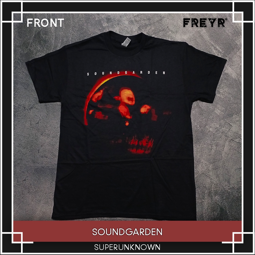 เสื้อยืดวง Soundgarden - Superunknown ต้นฉบับ