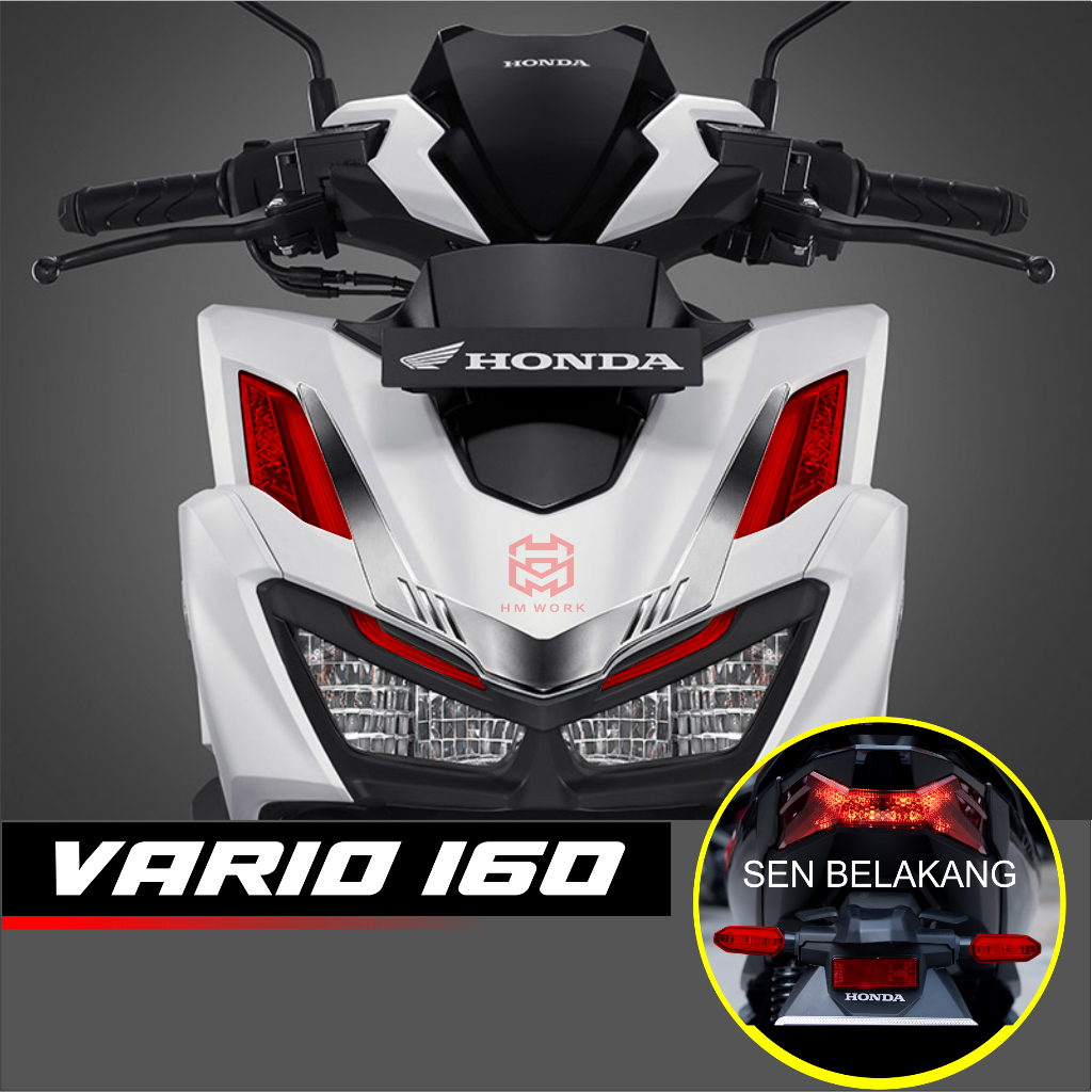 VARIO 160 FULL EYEBROW STICKER PART 2