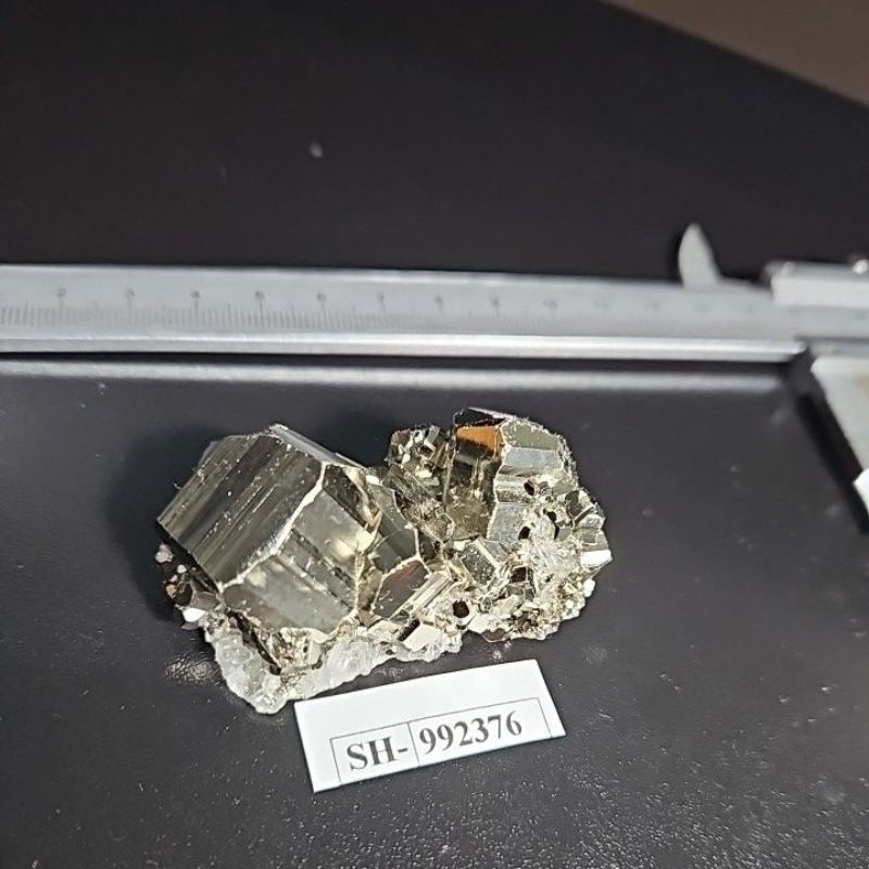 Golden PYRITE CUBE CLUSTER HQ ORIGINAL NATURAL STONE