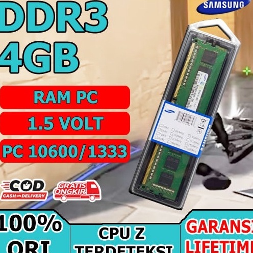 รหัส F66Y RAM MEMORY DDR3 4GB PC 16 1333MHz