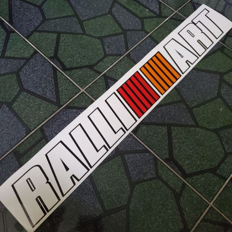 สติ๊กเกอร์ Mitsubishi Ralliart - รูปที่ 3