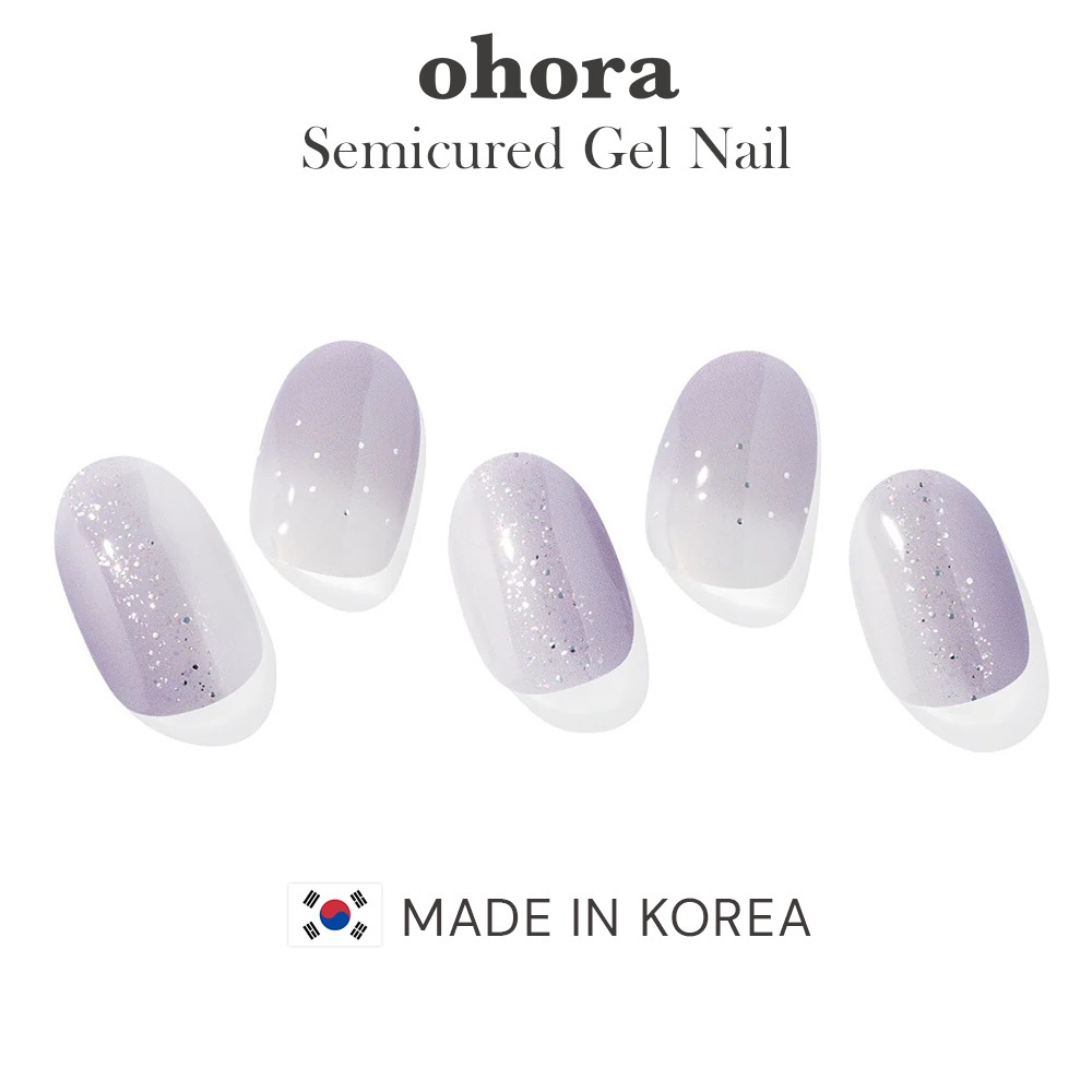 Ohora Lilac Glow - เพ้นท์เล็บเจลกึ่งโค้ง