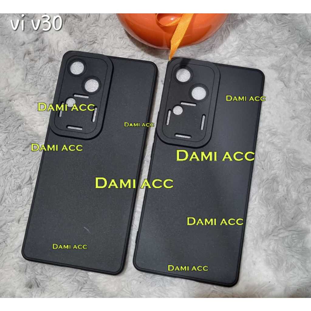 Vivo v30 v30e vivo v30 pro macaron black case pro soft case