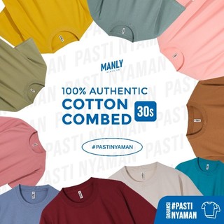 KAOS POLOS PREMIUM COTTON COMBED 30S