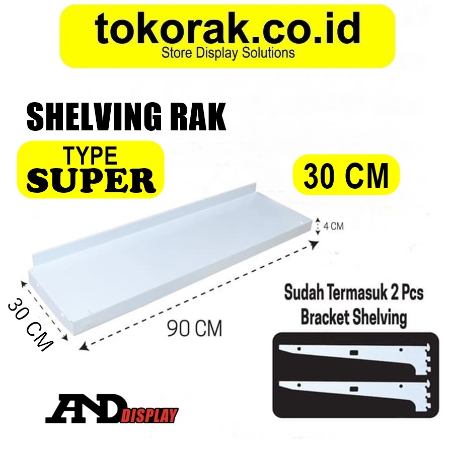 30 ซม. MINIMARKET SUPERMARKET SHELVING RACK GONDOLA SHOP RACK และจอแสดงผล