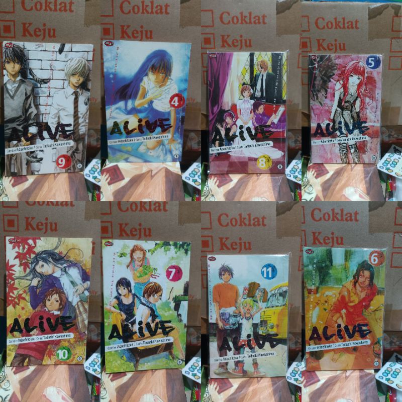 Alive Comics 4,5,6,7,8,9,10,11 วาด / การ์ตูน Alive vol. 4,5,6,7,8,9,10,11