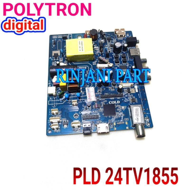 Playboard DIGITAL LED TV POLYTRON PLD 24TV1855 PLD 24TV1855T CV3663M-K32