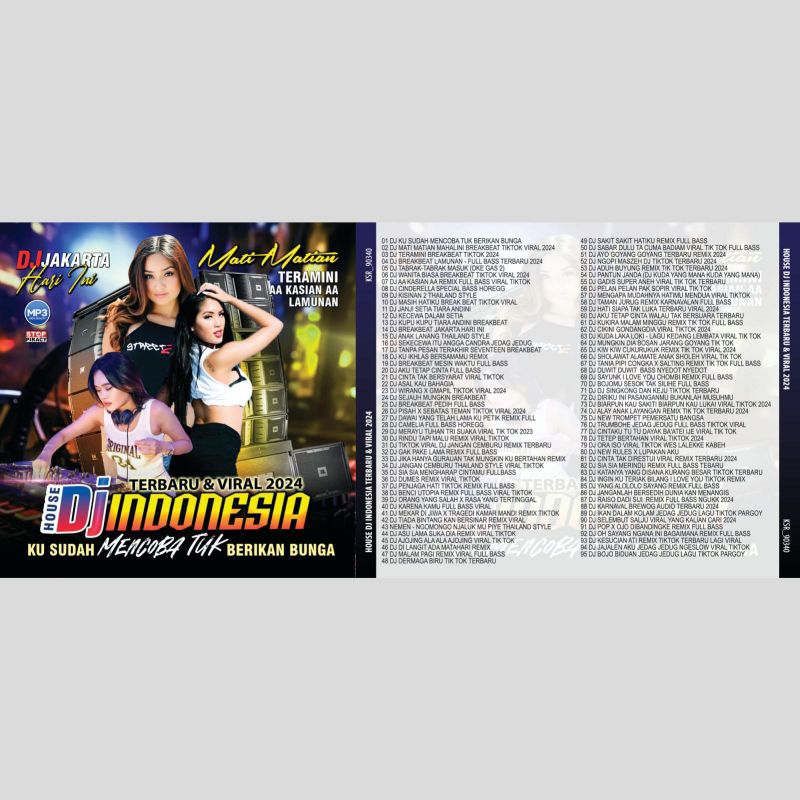 ล่าสุด 2024 Dj Indo House Songs Audio Mp3 Cassette