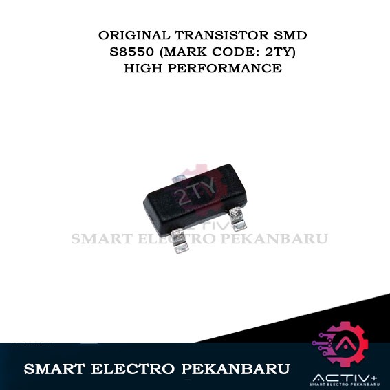 Original SMD S8550 (MARK CODE: 2TY) SOT-23 MMBT8550 PNP SMD KST8550S ทรานซิสเตอร์ 40V 25V 0.5A 500mA