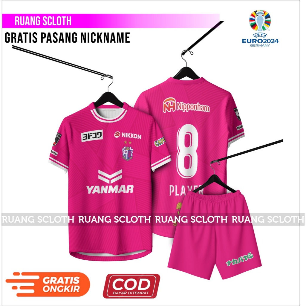ล่าสุด ซีอีโอ โอซาก้า เสื้อเจอร์ซีย์ 2024 พรีเมี่ยมฟรีที่จะใส่ชื่อและหลังจํานวน