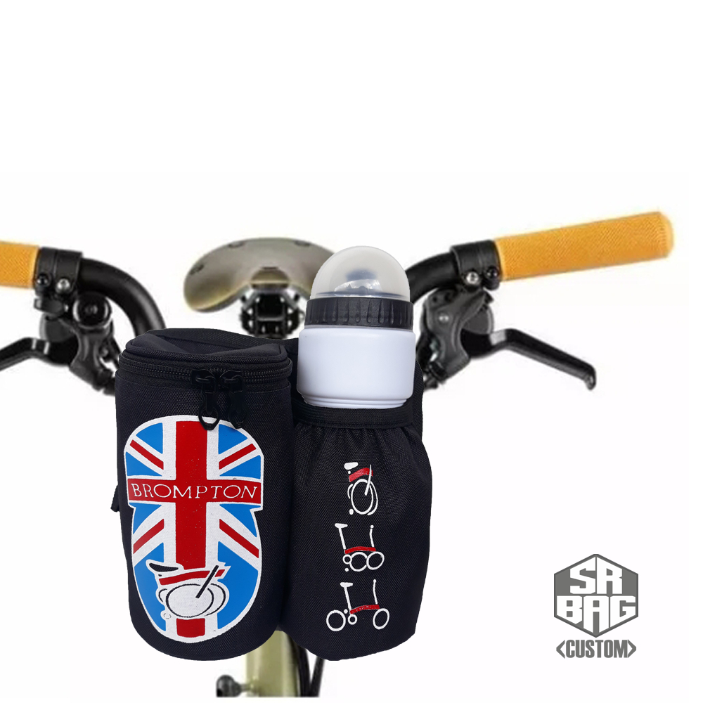 กระเป๋าแฮนด์จักรยานพับ บรอมป์ตัน ธงอังกฤษ กระเป๋าแฮนด์พรีเมียม