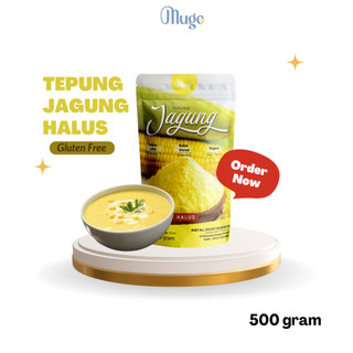 Mugo Tepung Jagung (polenta coarse) 500gr Ekonomis Non GMO Lokal Source