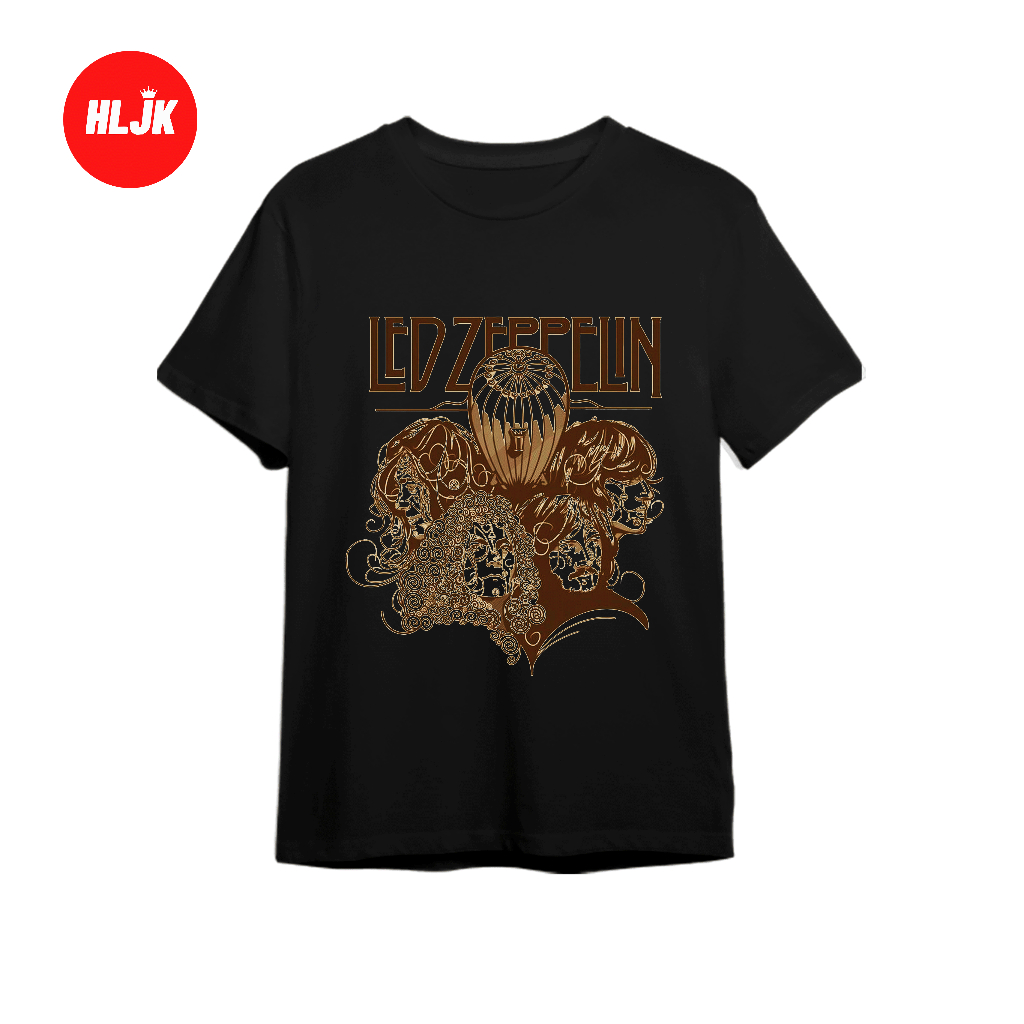 เสื้อยืด Zeppelin 3 Led Band / เสื้อยืด Rock Metal