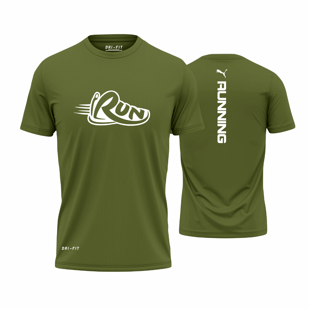 RUNNING T-SHIRT - RUNNING CLOTHES - RUNNING SPORTS JERSEY - DRY - FIT