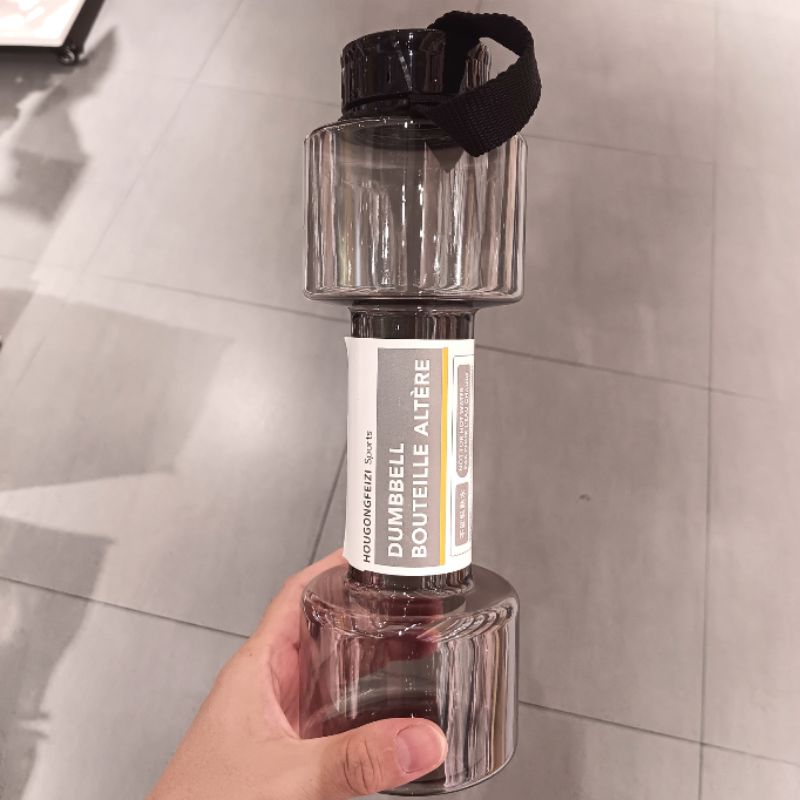 DUMBELL CUP 700ML / DUMBELL WATER BOTTLE 700ML / DUMBBELL DRINKING BOTTLE 700ML