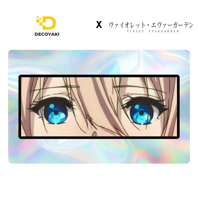 Evergarden สติ๊กเกอร์ตบโฮโลแกรม Violet, สติ๊กเกอร์โฮโลแกรม Violet Evergarden