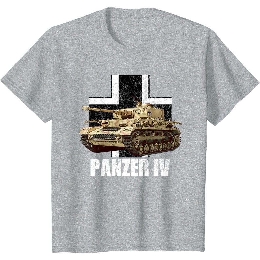 เสื้อยืดหุ้มเกราะ Panzer IV German Medium Tank WW2 Panzer