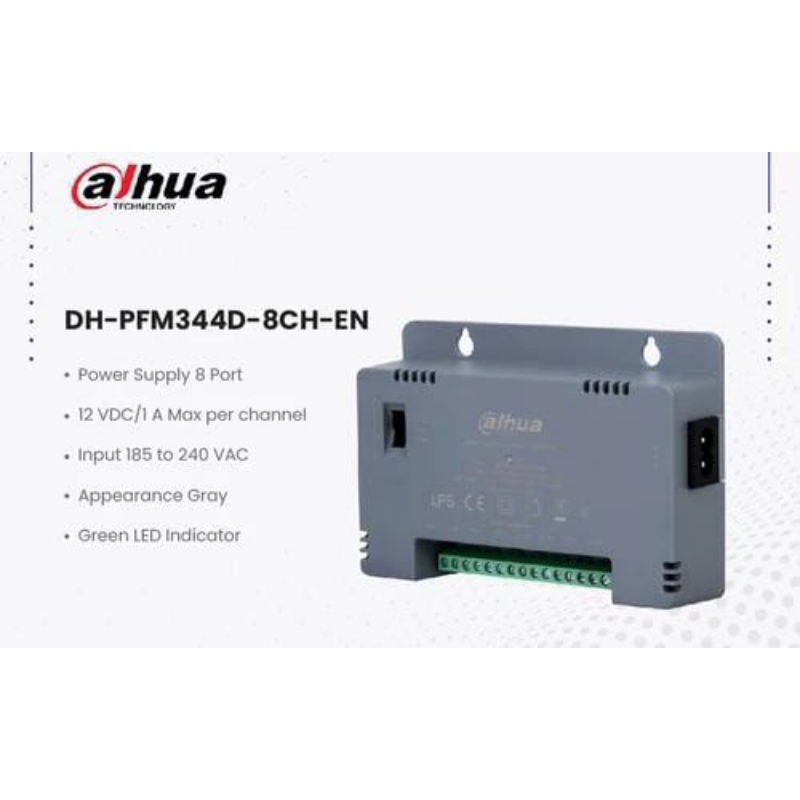 DAHUA POWER SUPPLY DH-PFM344D-8CH-EN 8 CHANNEL