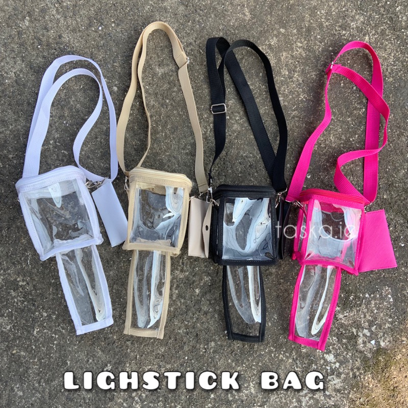 Lightstick BAG - PVC Ls BAG โปร่งใส NCTDREAM WAYV NCT127 SEVENTEEN SVT STRAYKIDS ENHYPEN BTS EXO SUJU SUPER JUNIOR TBZ THE BOYZ PVC CLEAR BAG TAS