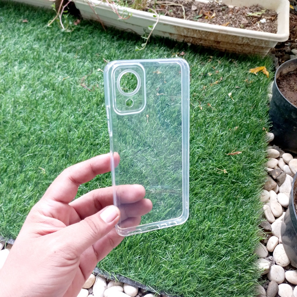 ซิลิโคน Oppo A17k CPH2471 Softcase Airbag Jelly premium Transparent Case Oppo CPH2471