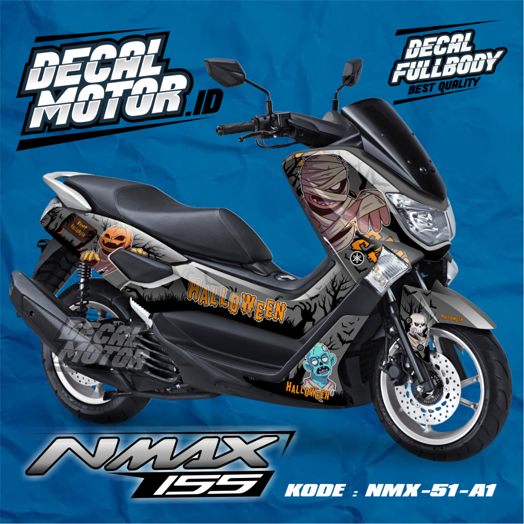 NMAX 150 155 FULLBODY 2015-2019 HALLOWEEN SERIES DECAL STICKER - NMX