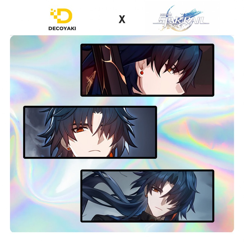สติกเกอร์ตบใบมีดโฮโลแกรมรางดาว Honkai, สติกเกอร์ใบมีดโฮโลแกรมรางดาว Honkai