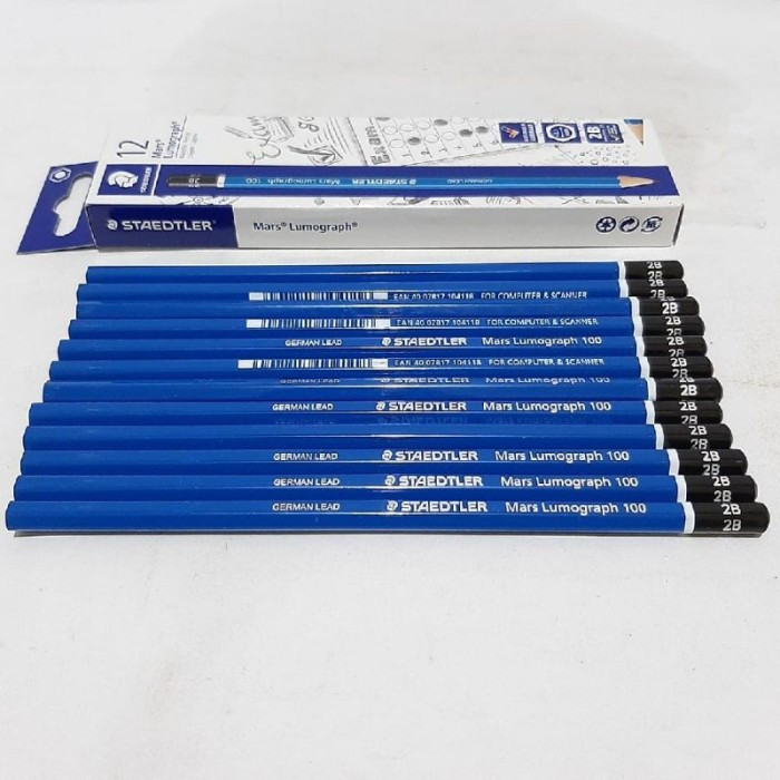PENCIL / PENCIL 2B / PENCIL HB STEADLER 2B ORIGINAL 1 PACK CONTAINS 12 ชิ้น
