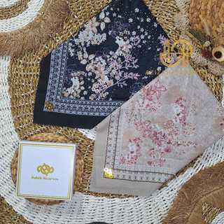 Hijab Segi empat Voal Motif Premium ( Kemasan Box ) - Aruna Series By AzizahScarves
