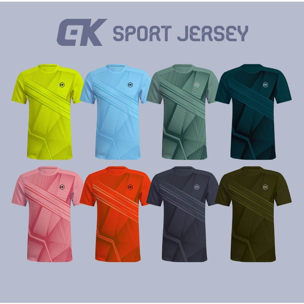 CODE W17O WR 6 SPORTS เสื้อยืด JERSEY PRINTING TRAINING SPORT VOLLEYBALL BADMINTON RUNNING GYM FUTSA