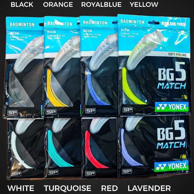 CODE O58Y YONEX BG 5 BADMINTON CKET STRINGS MATCH ORIGINAL 1