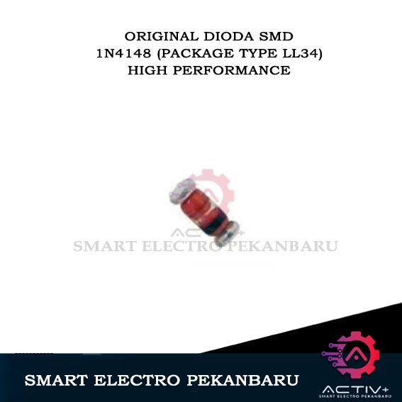 ต้นฉบับ SMD 1N4148 (PACKAGE LL34) 0.5A 100V Fast Switching Diode LL4148 1206 1N4148W SMD DIODE IN414