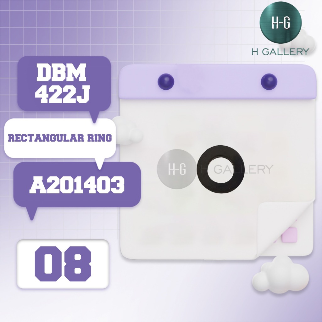 DBM - 422J / SPARE PART DBM 422J [ RECTANGULAR RING ] *S