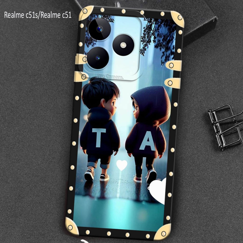เคส Realme C51s 2024 ล่าสุด - Casehp - เคส Realme C51 - เคสใหม่ล่าสุด Motif - ฟิล์มกันรอยมือถือ - Re