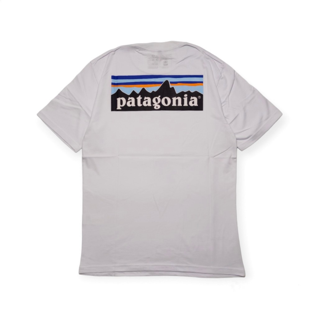 เสื้อยืดผู้ชาย Unisex Patagonia T เสื้อสีขาว